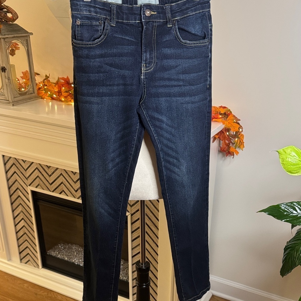 Lucky Brand Girls Skinny Blue Jeans
